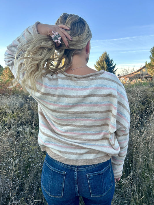 Ivory Striped Skies|20